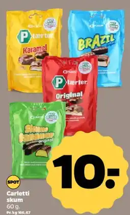 Netto Assorterede slikkeposer (Carletti m.fl.) tilbud