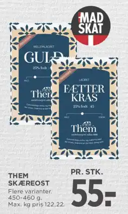 MENY Them skæreost tilbud