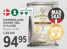 MENY Himmerland Dansk hel kylling tilbud