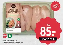 MENY Gestus Dansk kyllingebrystfilet tilbud