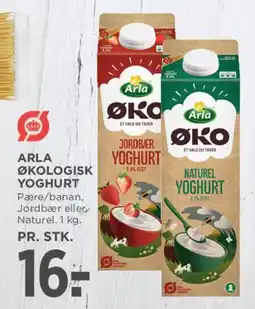 MENY Arla Økologisk Yoghurt tilbud