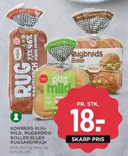 MENY Kohberg rugprodukter tilbud
