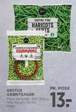 MENY Gestus grøntsager tilbud