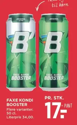 MENY Faxe Kondi Booster (dåse) tilbud