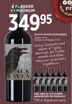 MENY Black Raven Zinfandel tilbud