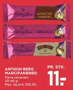 MENY Anthon Berg Marcipanbrød tilbud
