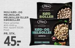 MENY Mou kød- og melboller tilbud