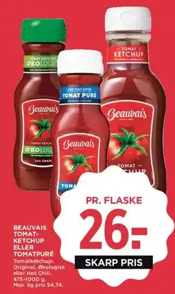 MENY Beauvais tomatketchup / tomatpuré tilbud