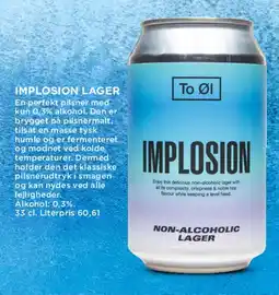 MENY Implosion Lager tilbud