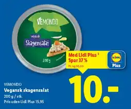 Lidl Vemondo Vegansk skagensalat tilbud