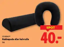 Lidl Nakkepude eller halv rulle tilbud