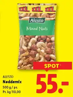 Lidl Alesto Nøddemix tilbud