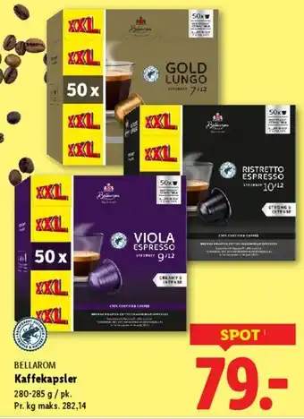 Lidl Bellarom Kaffekapsler tilbud