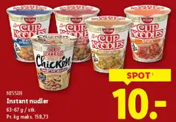 Lidl Instant nudler / Cup Noodles tilbud
