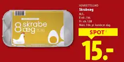 Lidl HENRIETTELUND Skrabeæg tilbud