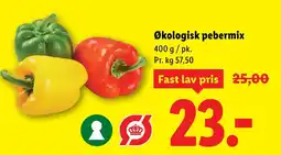 Lidl Økologisk pebermix tilbud