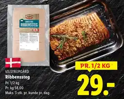 Lidl VILSTRUPGÅRD Ribbenssteg tilbud
