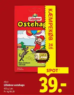 Lidl ARLA Lillebror ostehaps tilbud