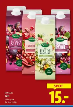 Lidl RYNKEBY Saft tilbud