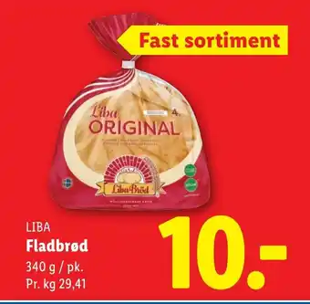 Lidl LIBA Fladbrød tilbud