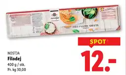 Lidl NOSTJA Filodej tilbud