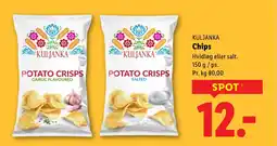 Lidl KULJANKA Chips tilbud