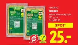 Lidl VEMONDO Tempeh tilbud