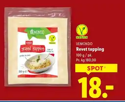 Lidl VEMONDO Revet topping tilbud