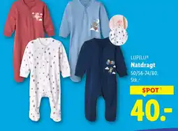 Lidl LUPILU Natdragt tilbud