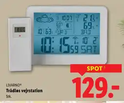 Lidl LIVARNO® Trådløs vejrstation tilbud