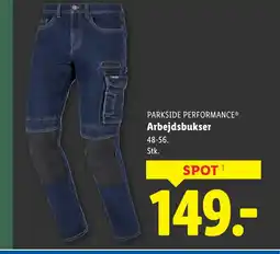 Lidl PARKSIDE PERFORMANCE® Arbejdsbukser tilbud