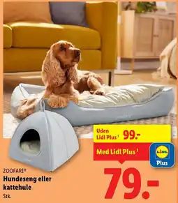 Lidl ZOOFARI® Hundeseng eller kattehule tilbud