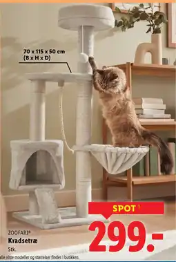 Lidl ZOOFARI® Kradsetræ tilbud