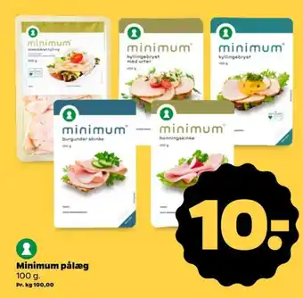 Netto Minimum pålæg tilbud