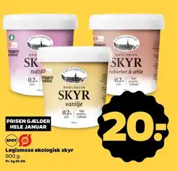 Netto Løgismose økologisk skyr tilbud