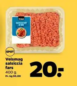 Netto Velsmag salsiccia fars tilbud