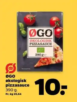 Netto ØGO Økologisk pizzasauce tilbud