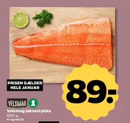 Netto Velsmag laksestykke tilbud