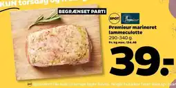 Netto Premieur marineret lammeculotte tilbud