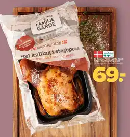 Netto De Danske Familiegårde dansk het gårdkylling i stegepose tilbud