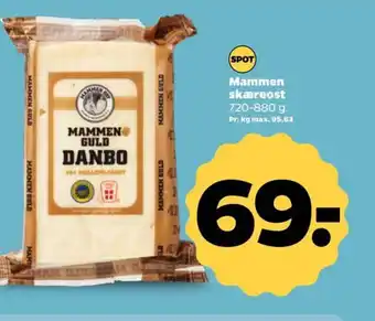 Netto Mammen skæreost tilbud
