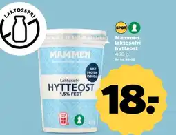 Netto Mammen laktosefri hytteost tilbud