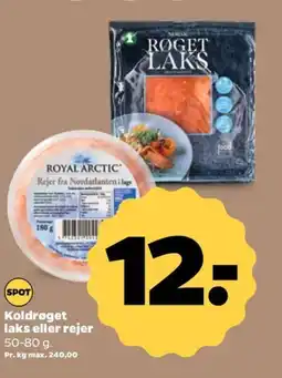 Netto Koldrøget laks eller rejer tilbud