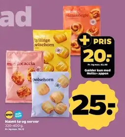 Netto Næmt tø og server tilbud