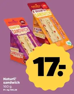 Netto Naturli' sandwich tilbud