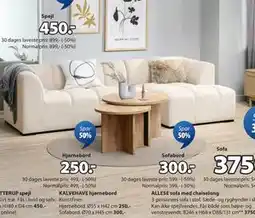 JYSK KALVEHAVE Sofabord tilbud