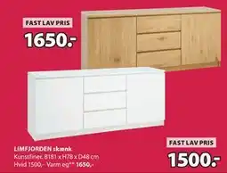 JYSK LIMFJORDEN skænk tilbud