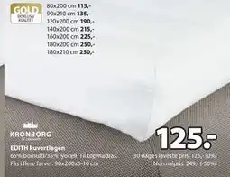 JYSK EDITH kuvertlagen tilbud