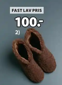 JYSK SIKFORS hjemmesko tilbud