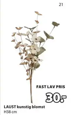 JYSK LAUST kunstig blomst tilbud